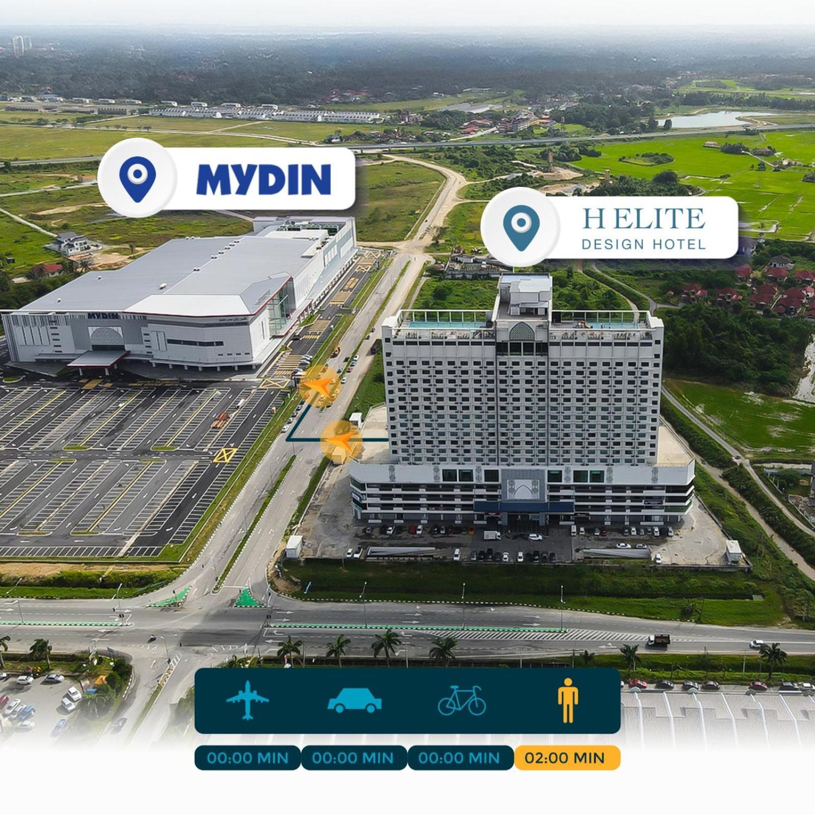 H Elite Design Hotel Kota Bharu Eksteriør billede